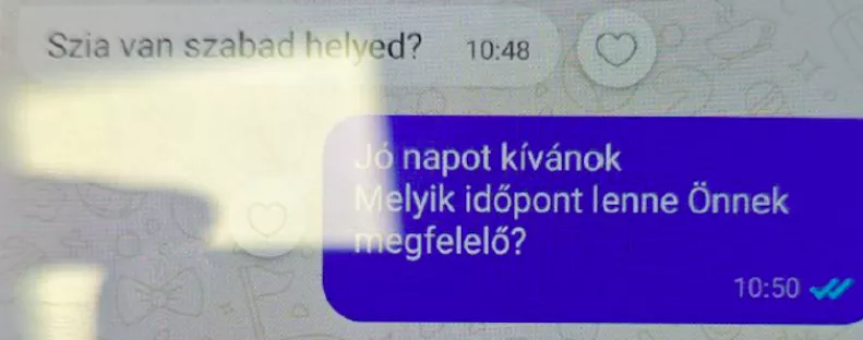 Halálos fenyegetéssel követelte vissza a masszázs árát a dühöngő férfi egy Pest vármegyei szalonban