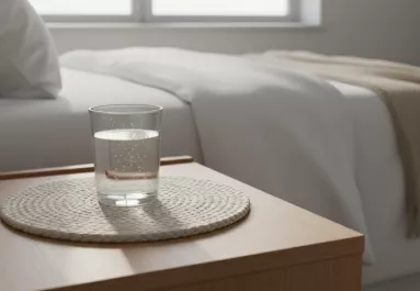 Nem a szomjúság miatt van: meglepő, miért hagynak egyesek egy pohár vizet az ágyuk mellett éjszakára