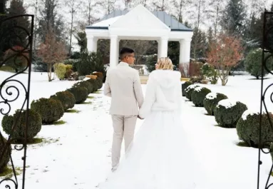 A téli esküvők romantikája