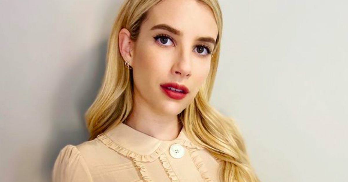 Vegre Megmutatta Gyermeket Emma Roberts Foto